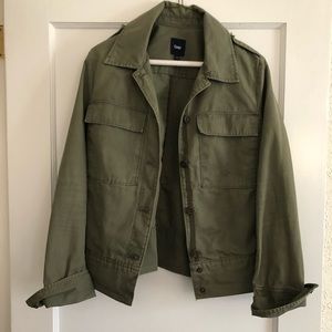 GAP Distressed Utility Jacket Size Small